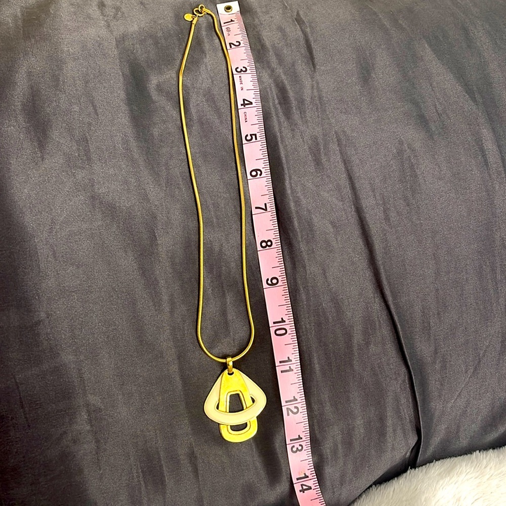 APC gold necklace vintage